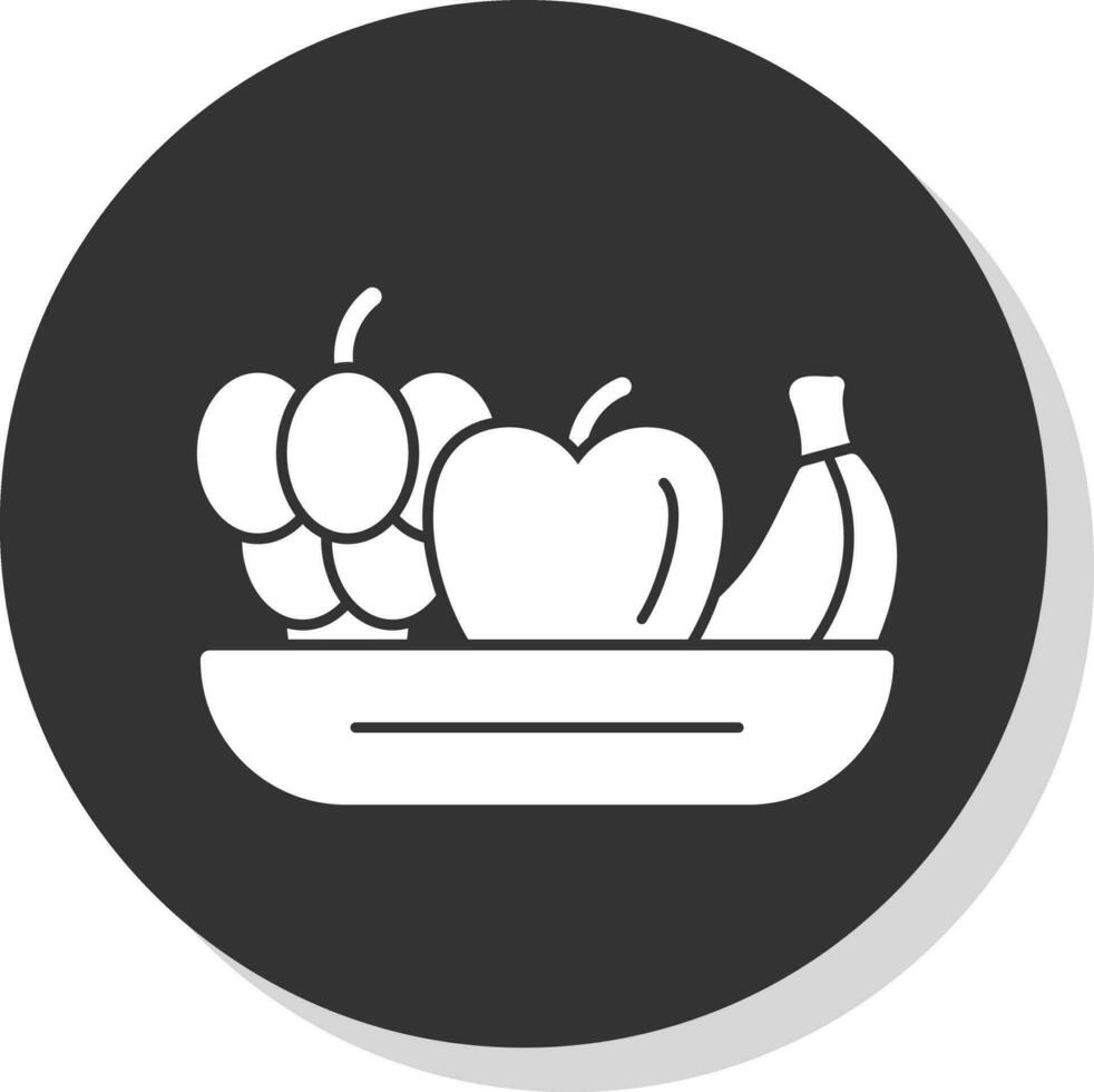 Fruit Salad Vector Icon Design