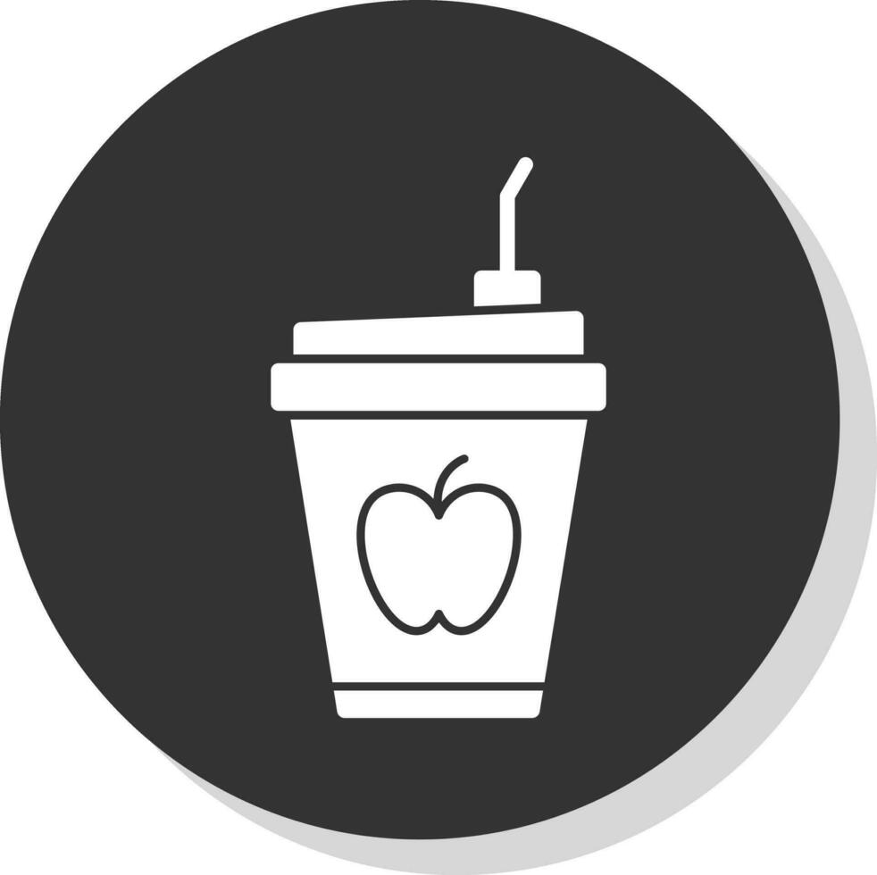 Fruit Smoothie Vector Icon Design