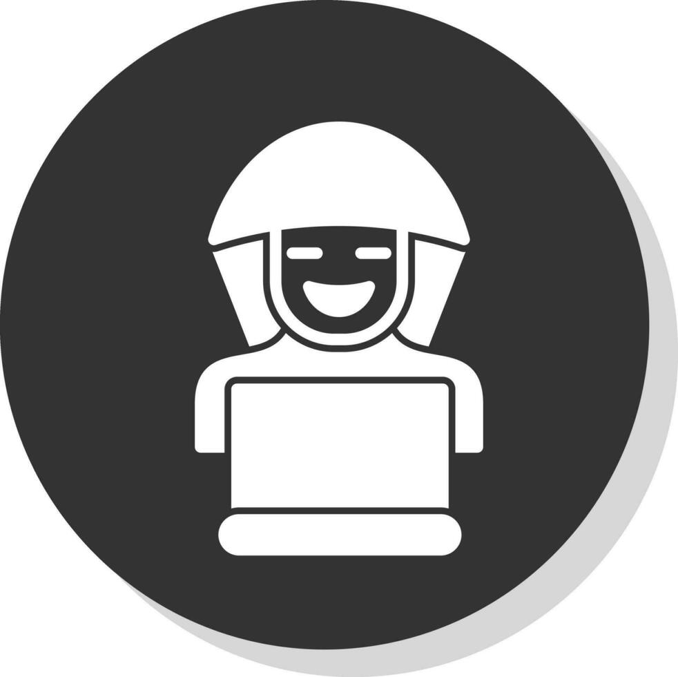Hacker Vector Icon Design