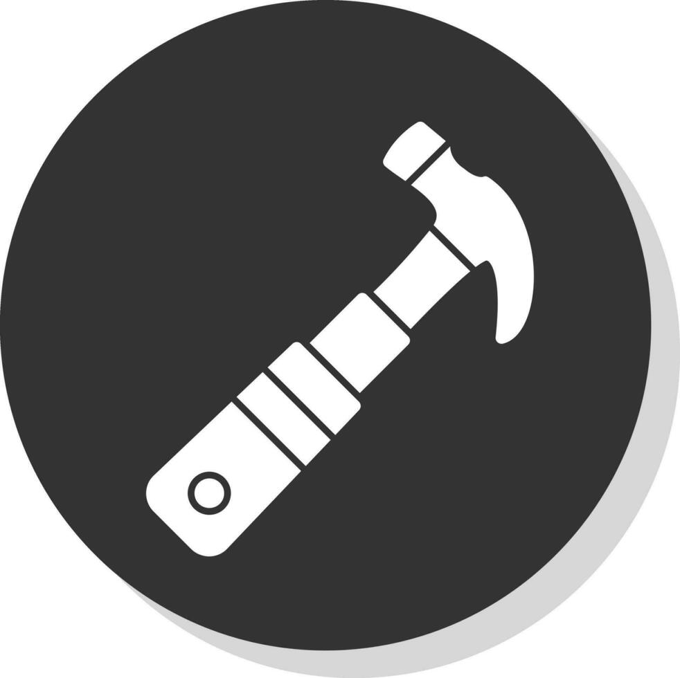 diseño de icono de vector de martillo