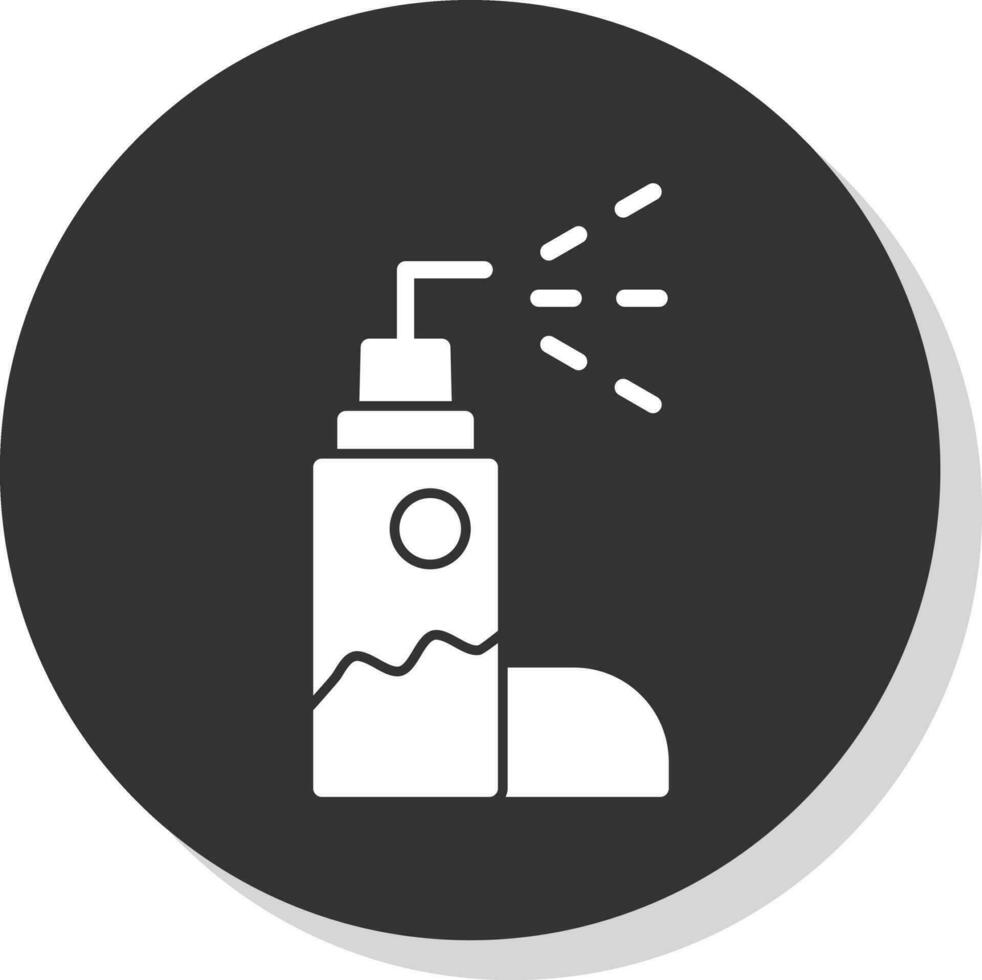Dry Shampoo Vector Icon Design