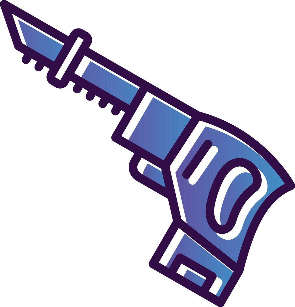 Sabre saw Vector Icon Design
