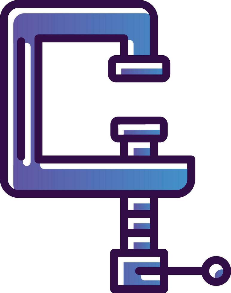 Clamp Vector Icon Design