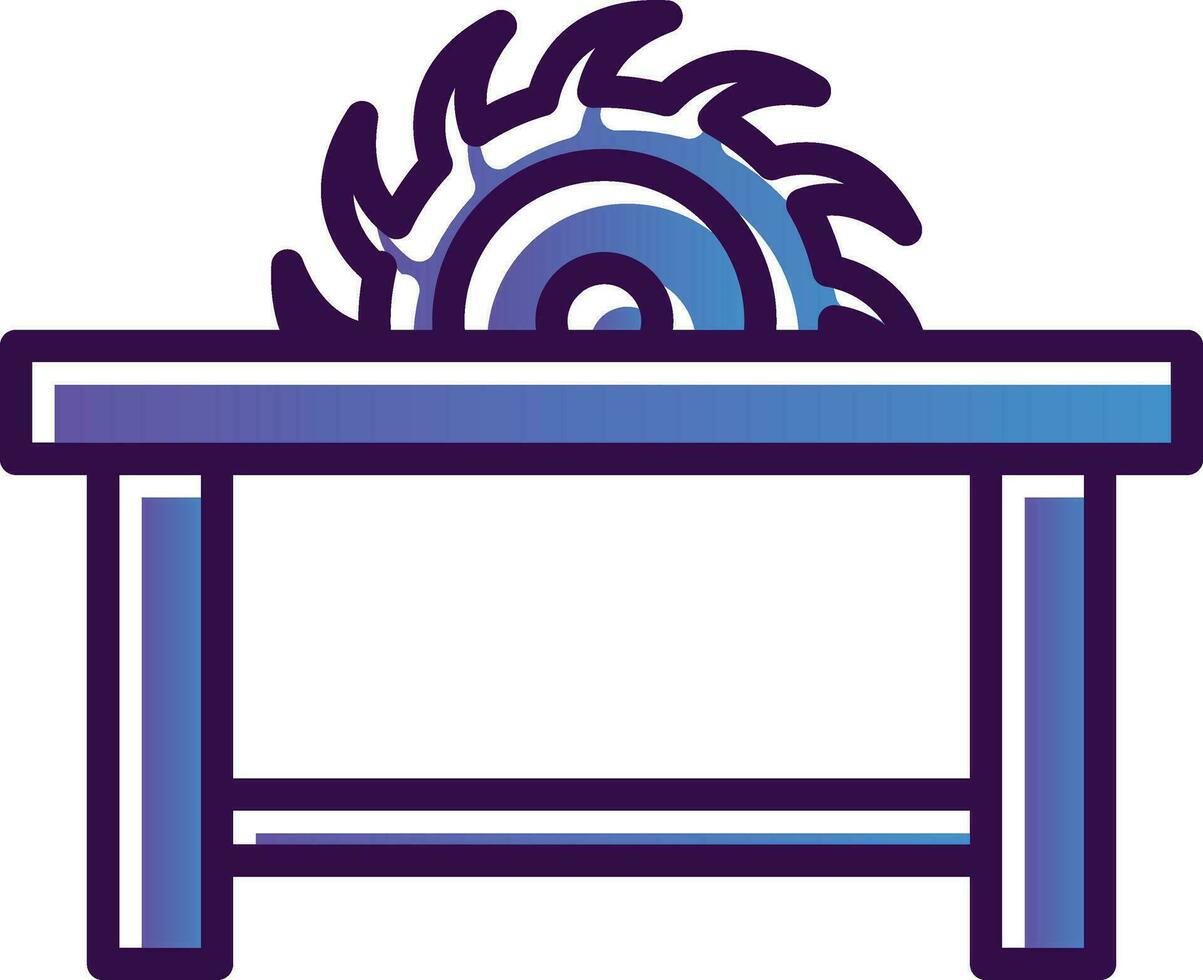 Sawmill Vector Icon Design