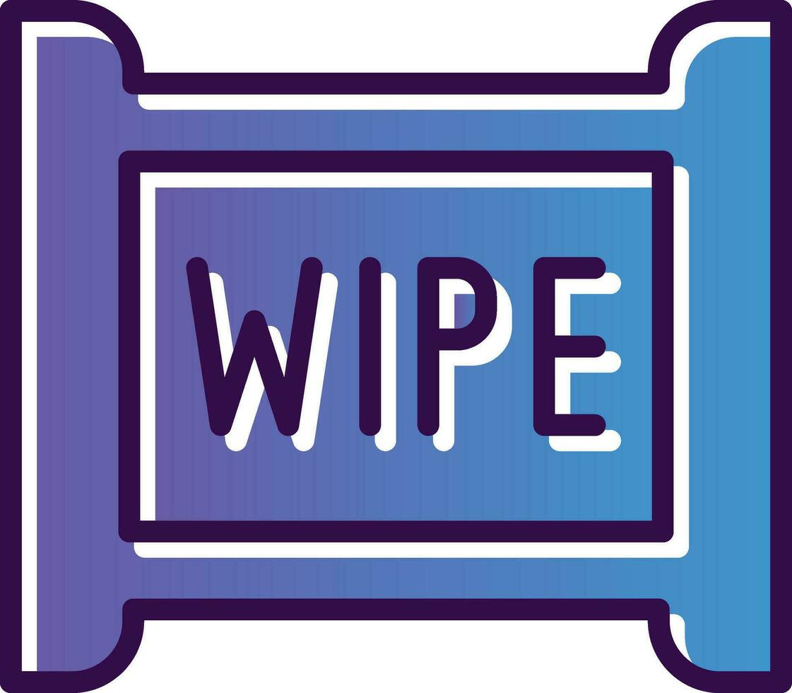 Makeup Wipes Vector Icon Design