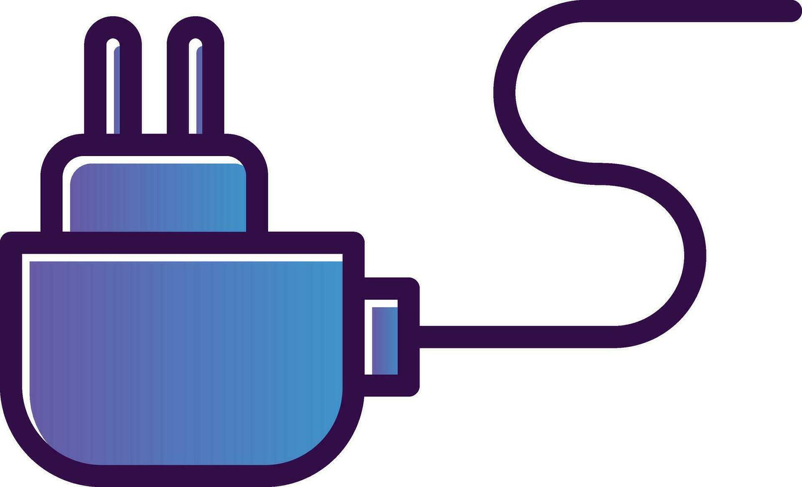 Mobile charger Vector Icon Design