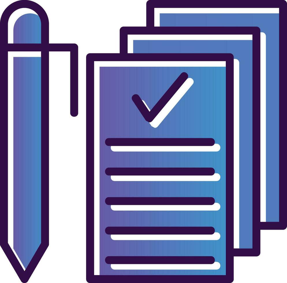 Checklist Vector Icon Design