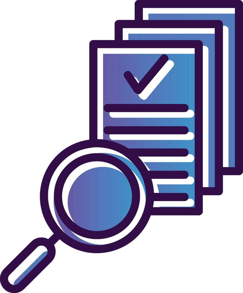 Magnifying Glass Vector Icon Design