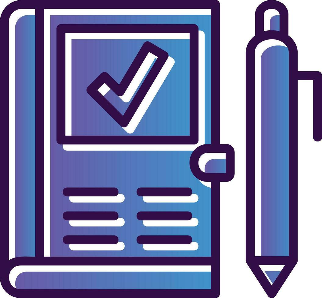 Checklist Vector Icon Design