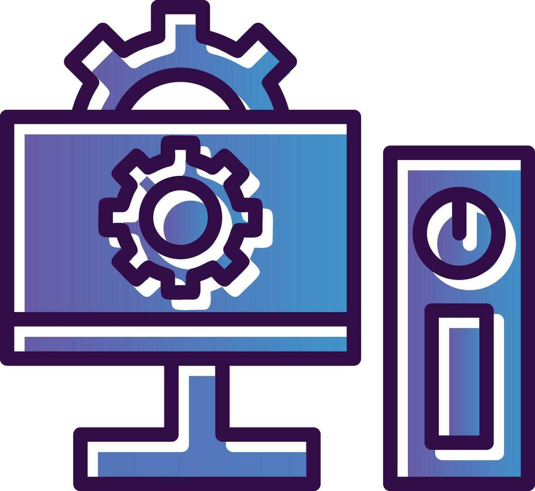 Desktop Vector Icon Design