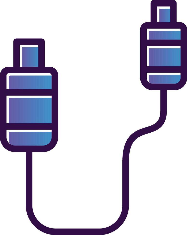 Jack connector Vector Icon Design