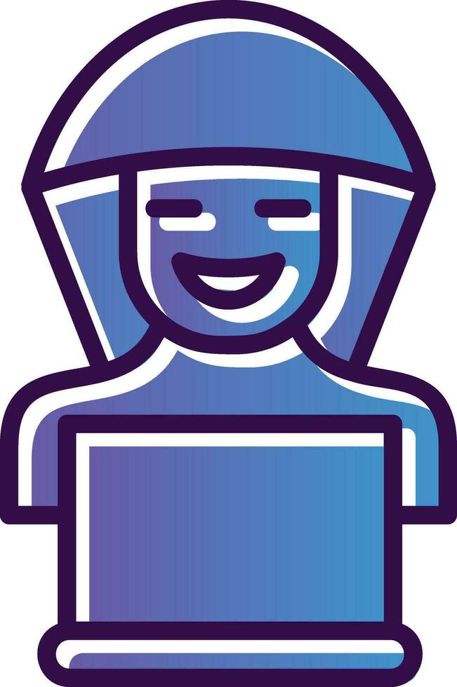 Hacker Vector Icon Design