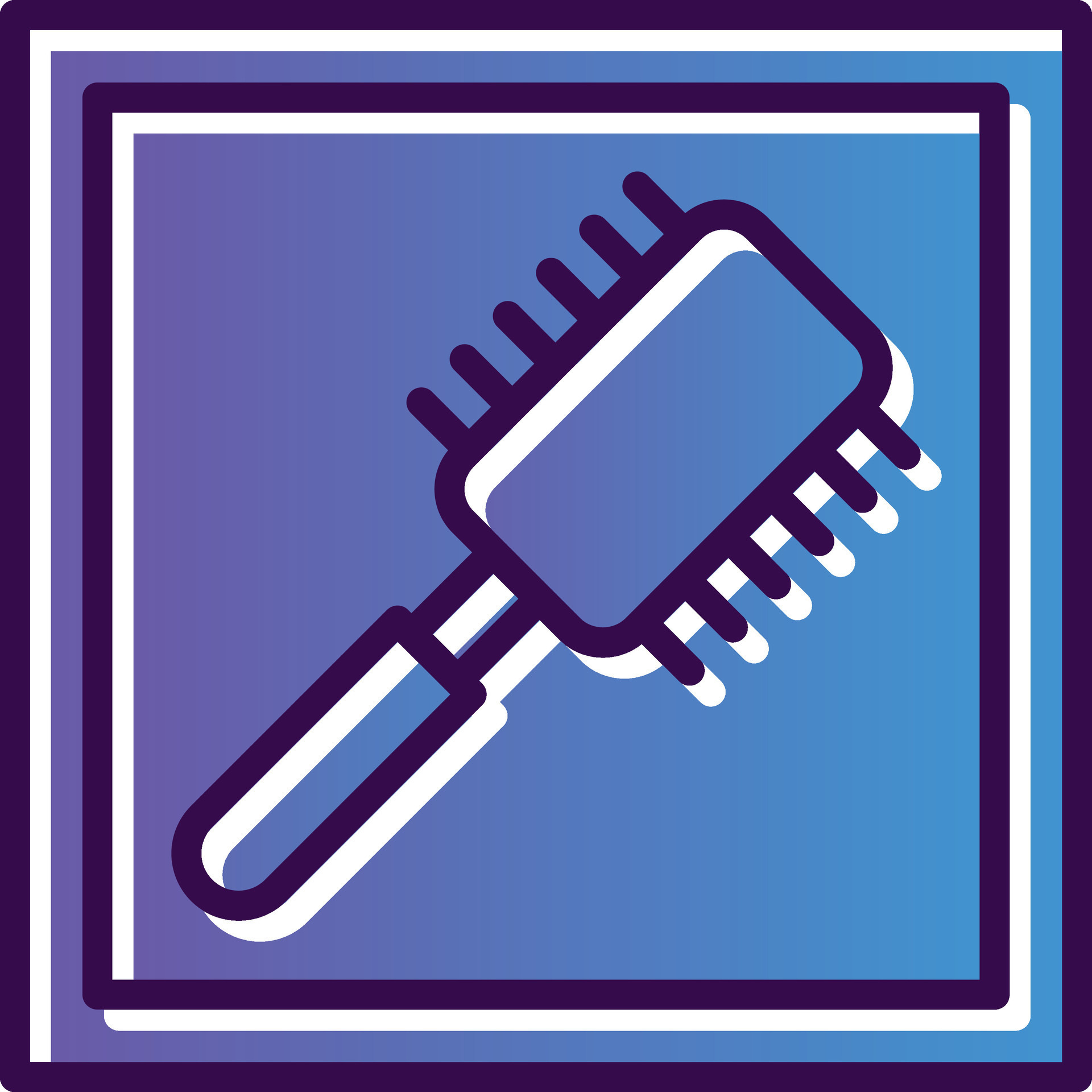 Hairbrush Vector Icon Design 30921380 Vector Art at Vecteezy