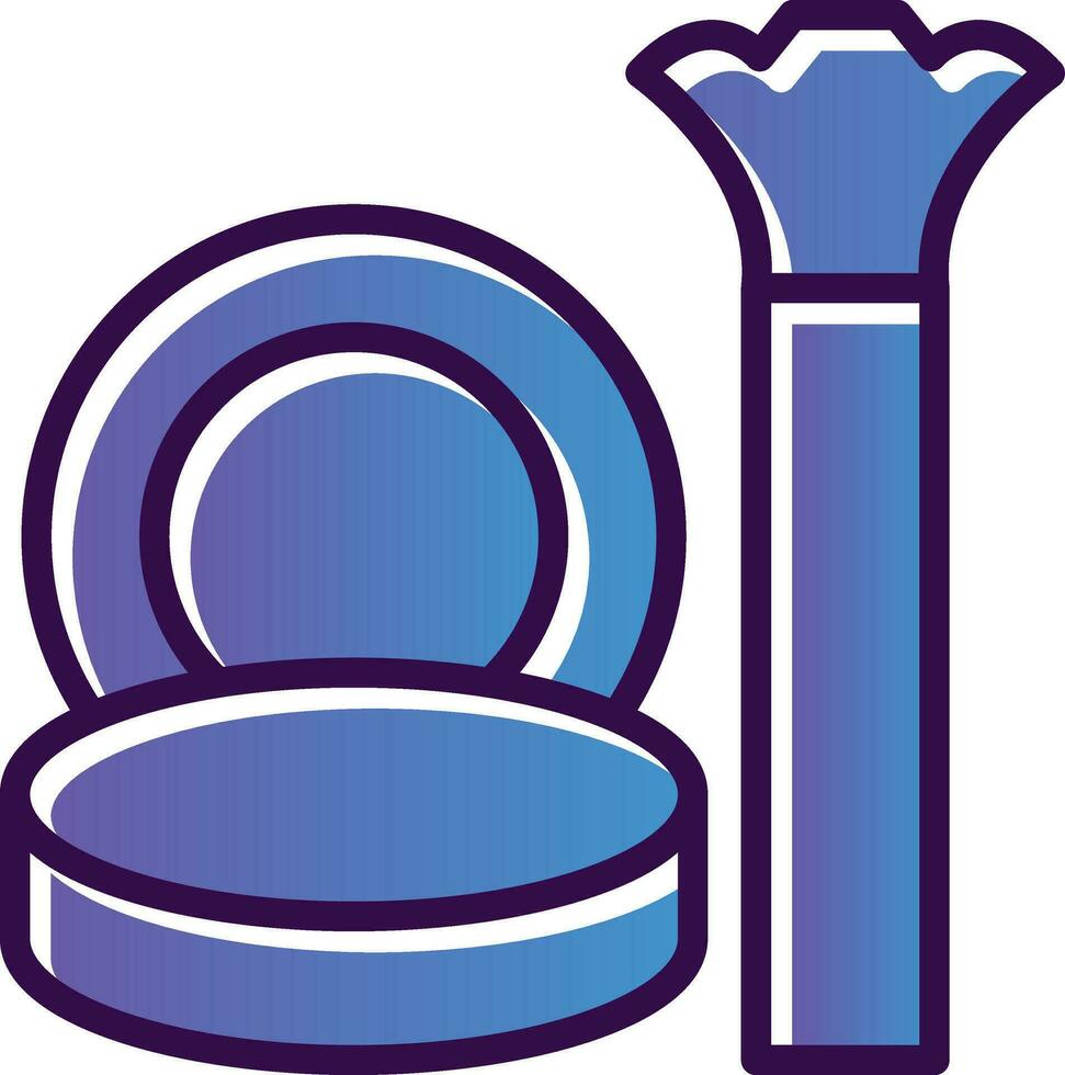 Blush Vector Icon Design