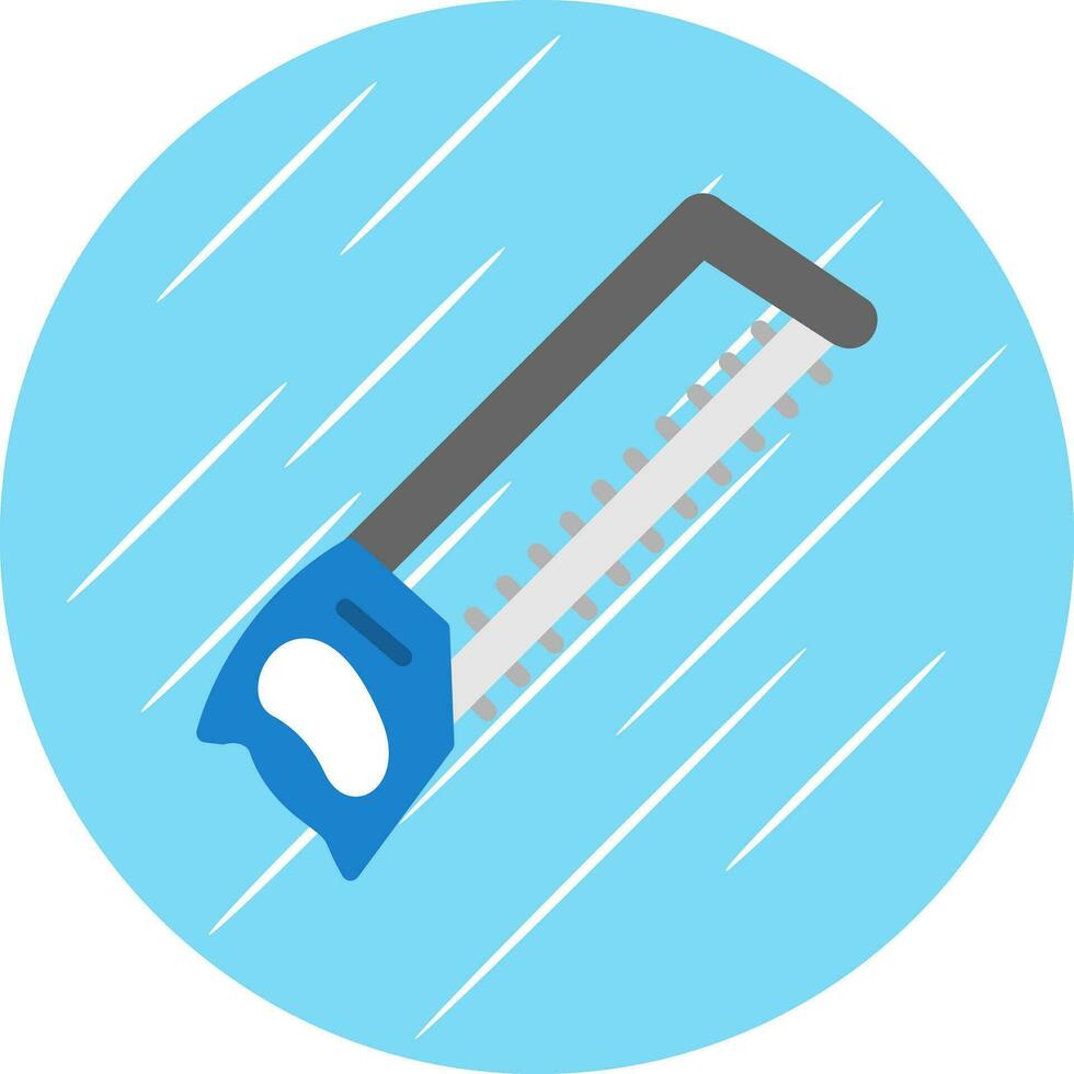 Bow saw Vector Icon Design