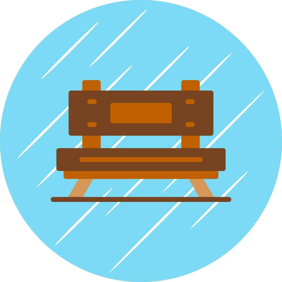 Bench Vector Icon Design