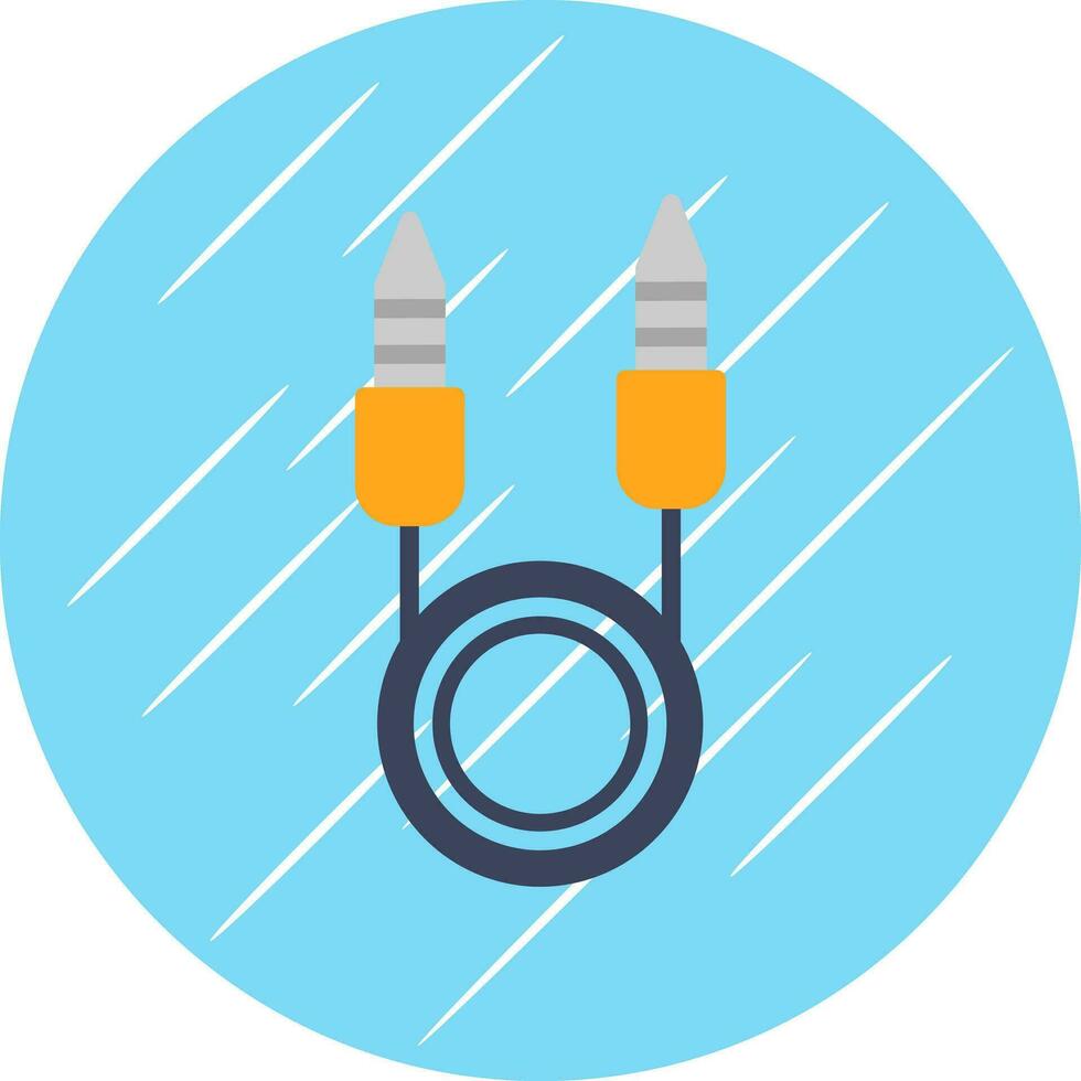 Sound cable Vector Icon Design