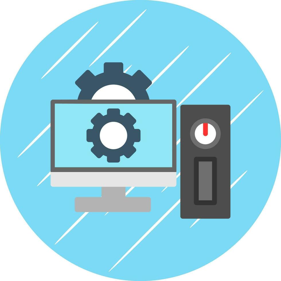 Desktop Vector Icon Design