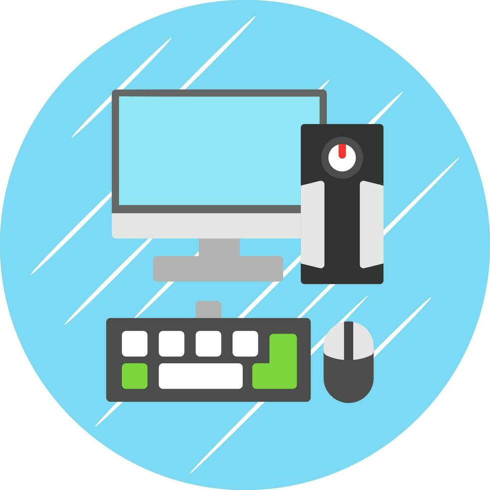 Computer Vector Icon Design
