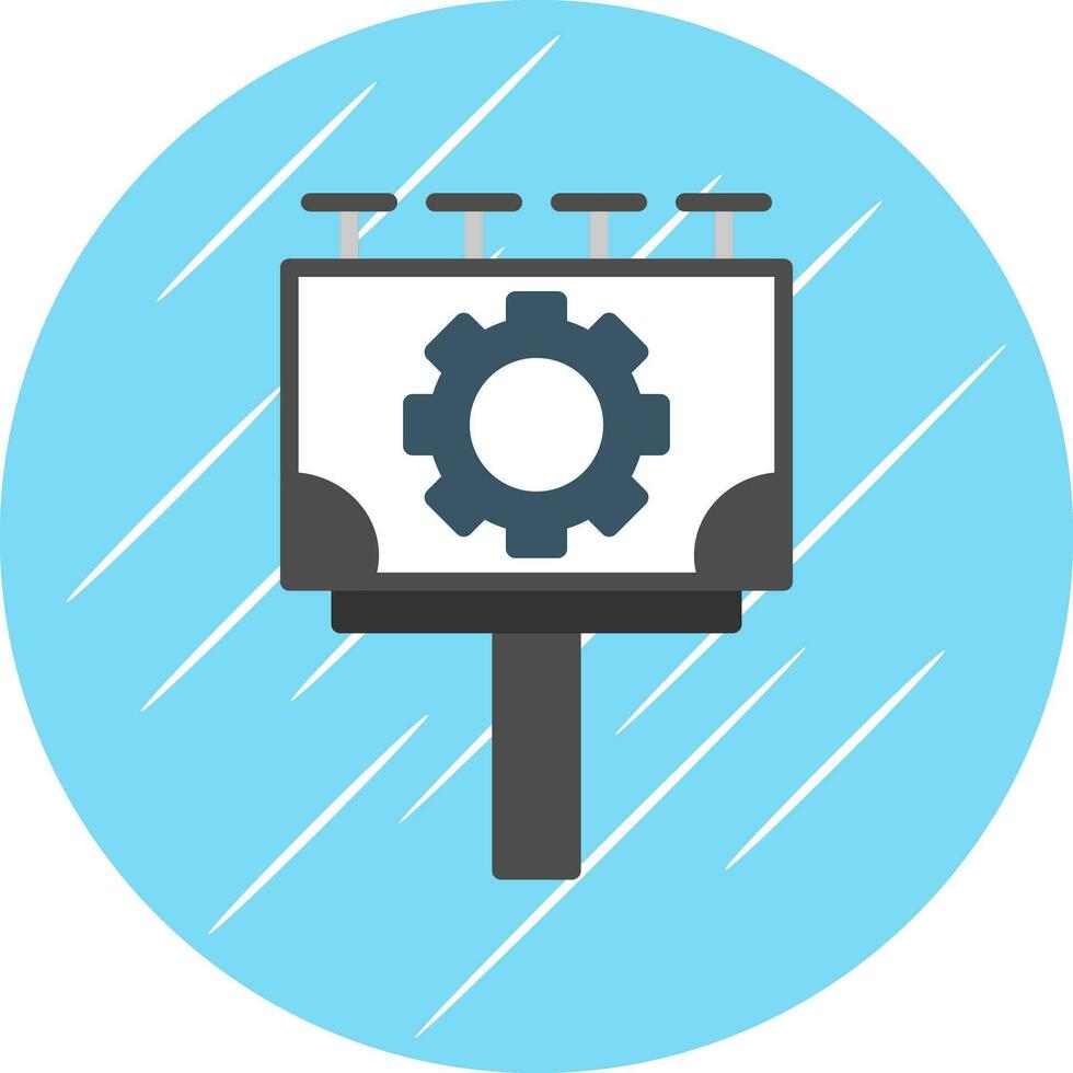 Billboard Vector Icon Design