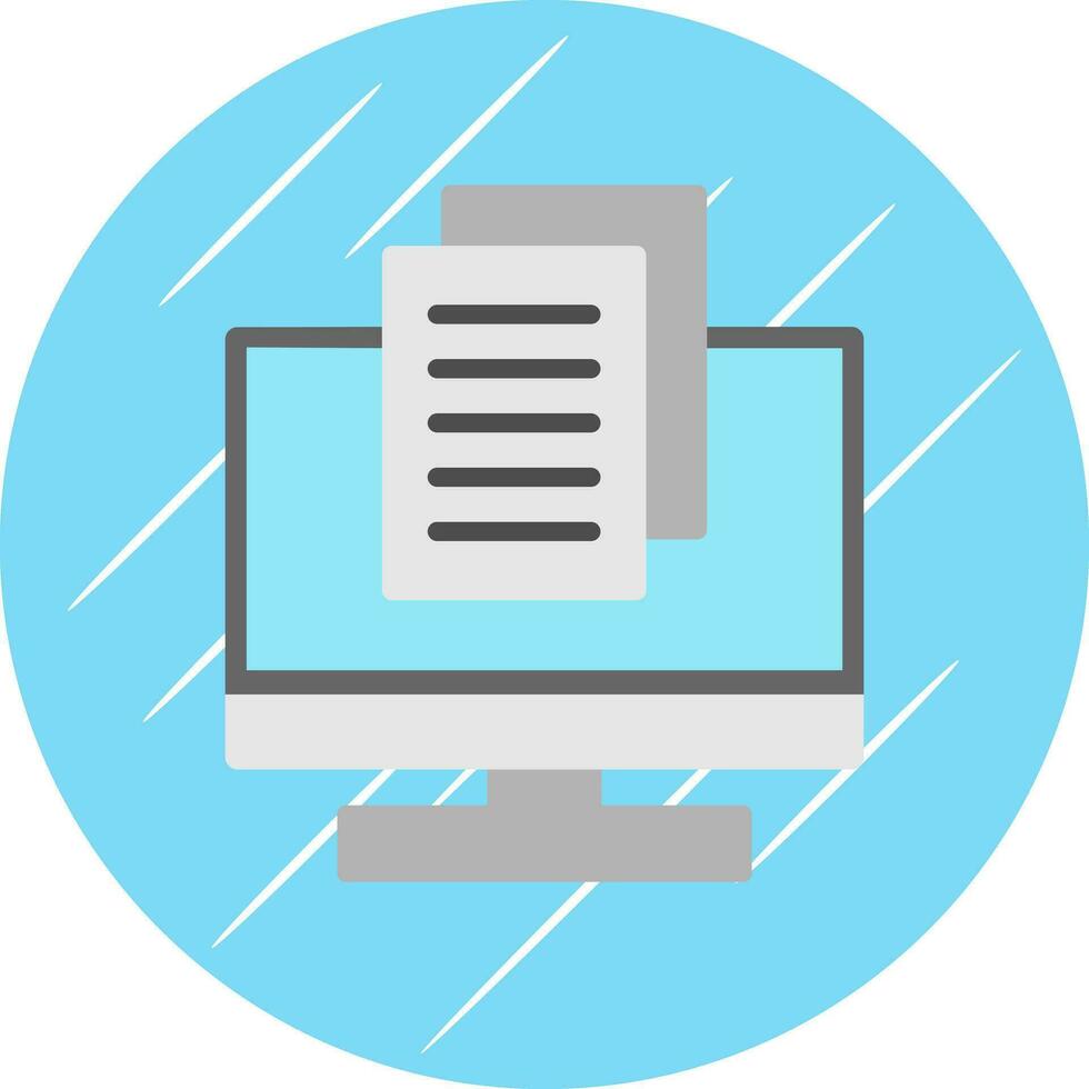 Desktop Vector Icon Design
