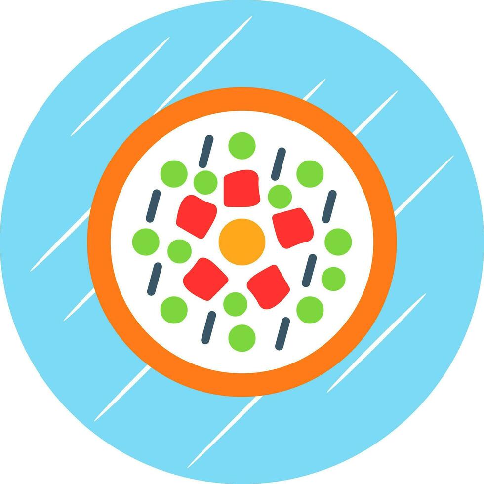 Caesar Pizza Vector Icon Design