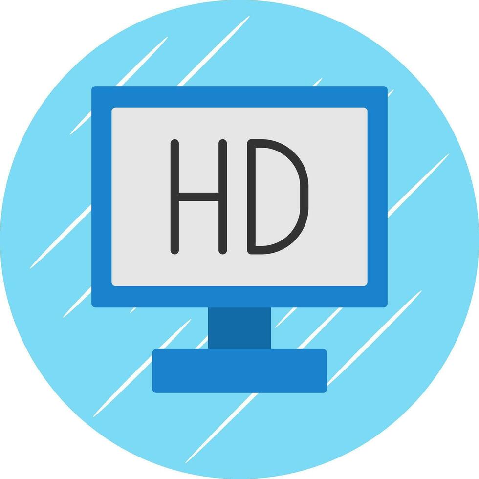 Video display Vector Icon Design
