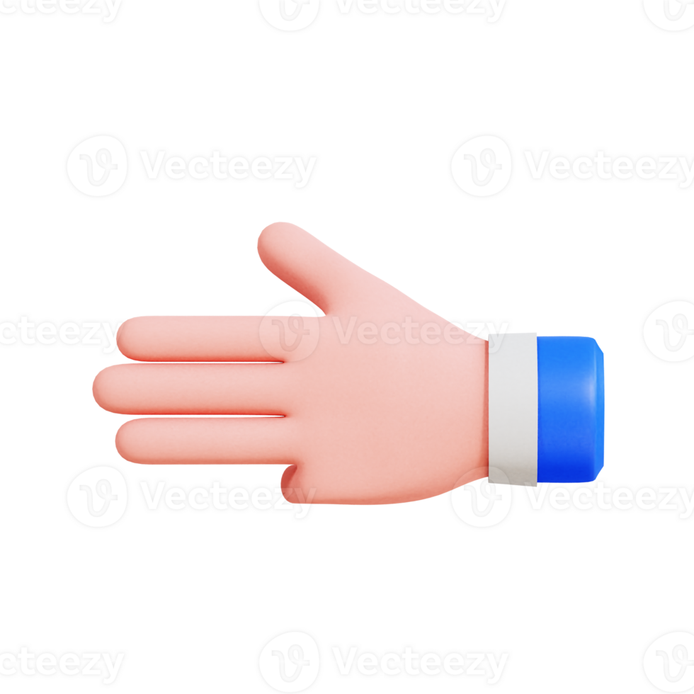 Hand Gesture Vol 2 3D Icon png
