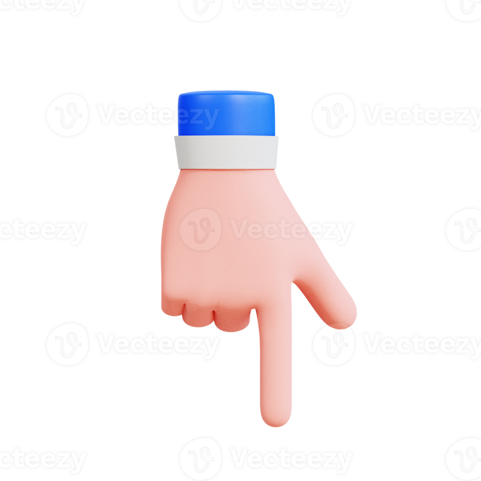 Hand Gesture Vol 1 3D Icon png