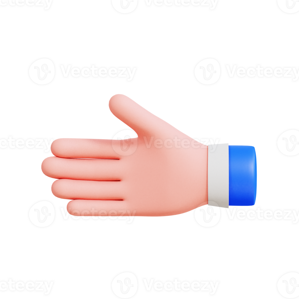 Hand Gesture Vol 1 3D Icon png