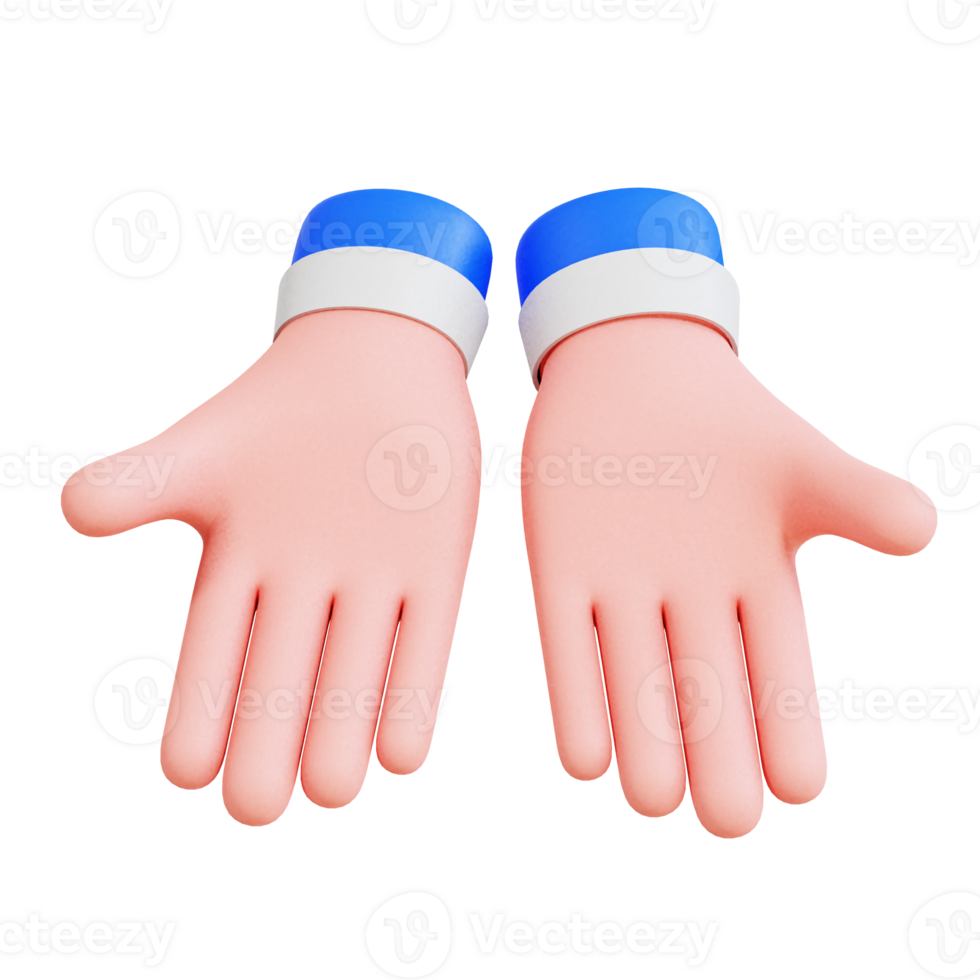Hand Gesture Vol 3 3D Icon png