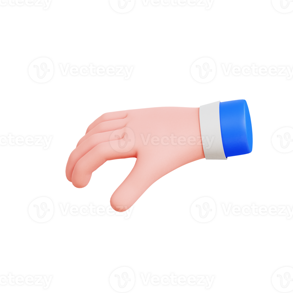 Hand Gesture Vol 1 3D Icon png