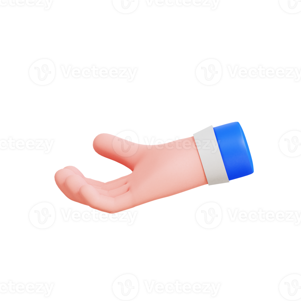 Hand Gesture Vol 1 3D Icon png