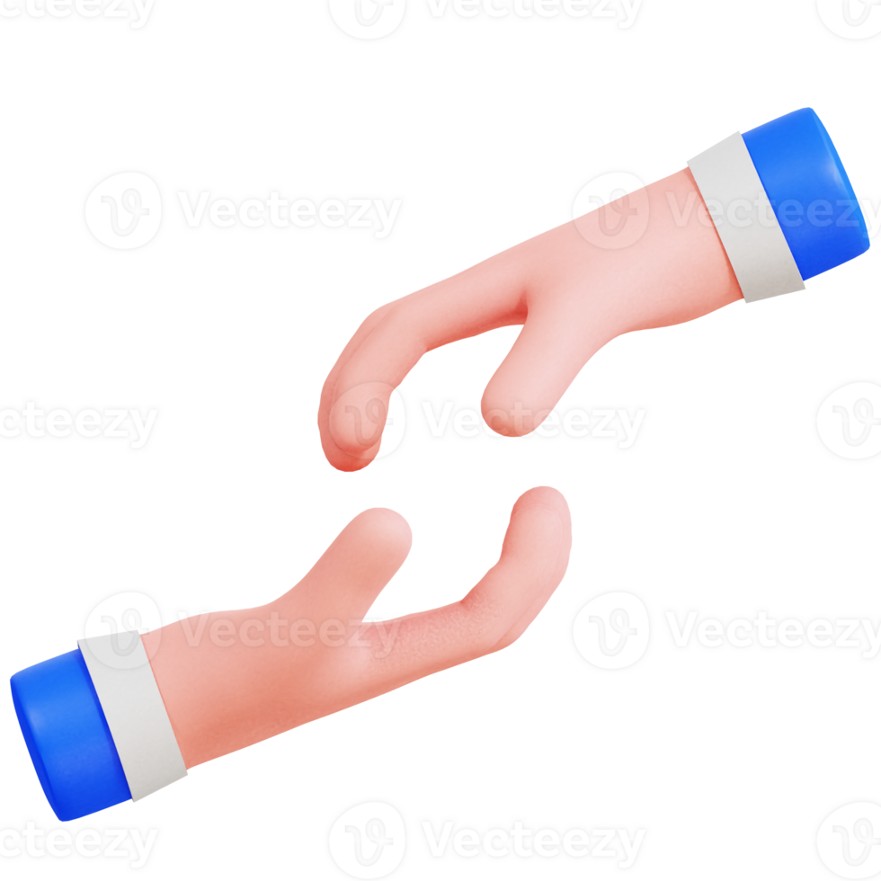 Hand Gesture Vol 3 3D Icon png