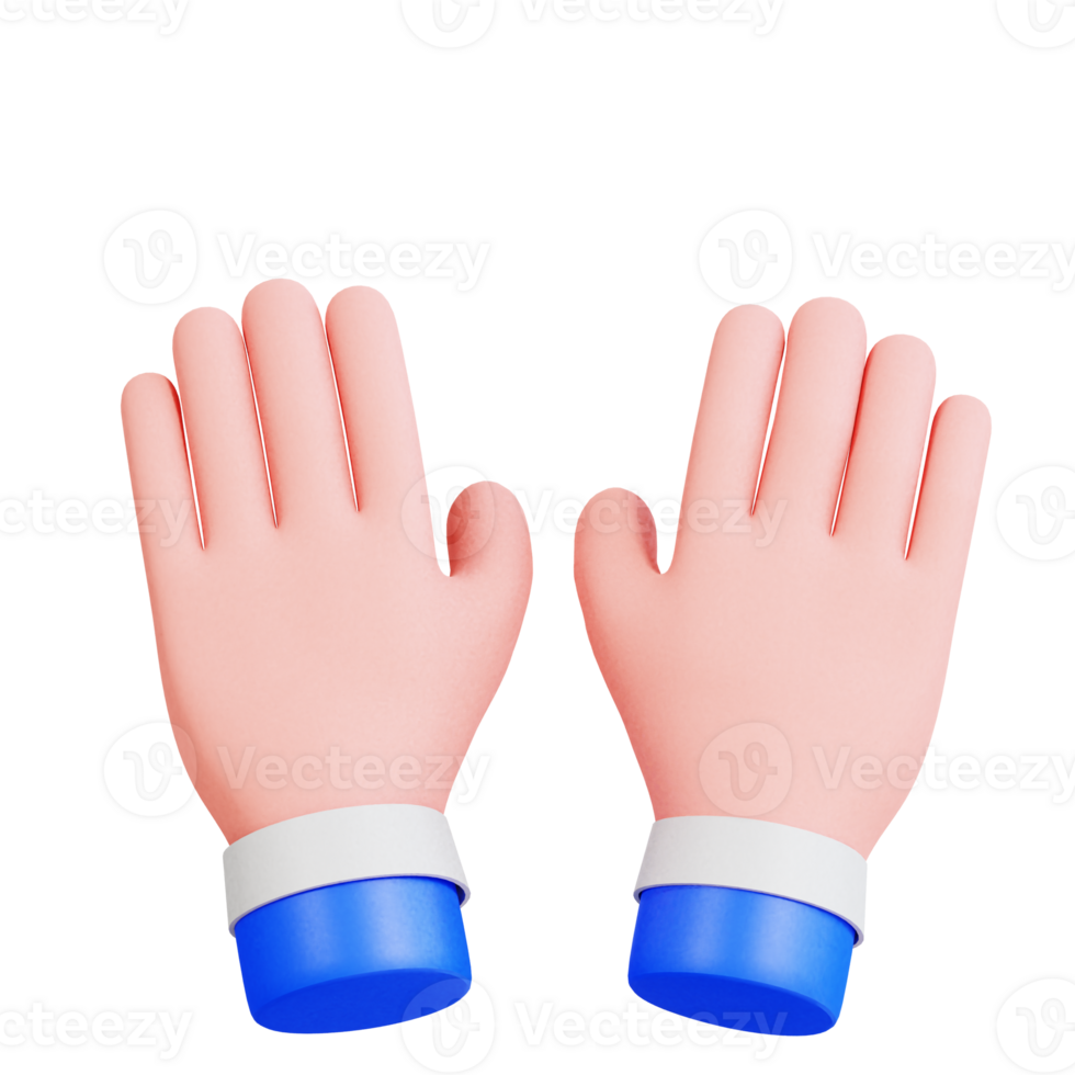 Hand Gesture Vol 3 3D Icon png