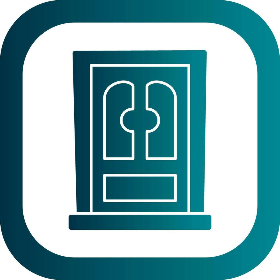 Door Vector Icon Design