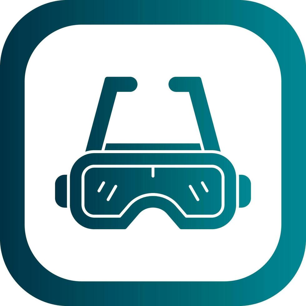 Safety googles Vector Icon Design