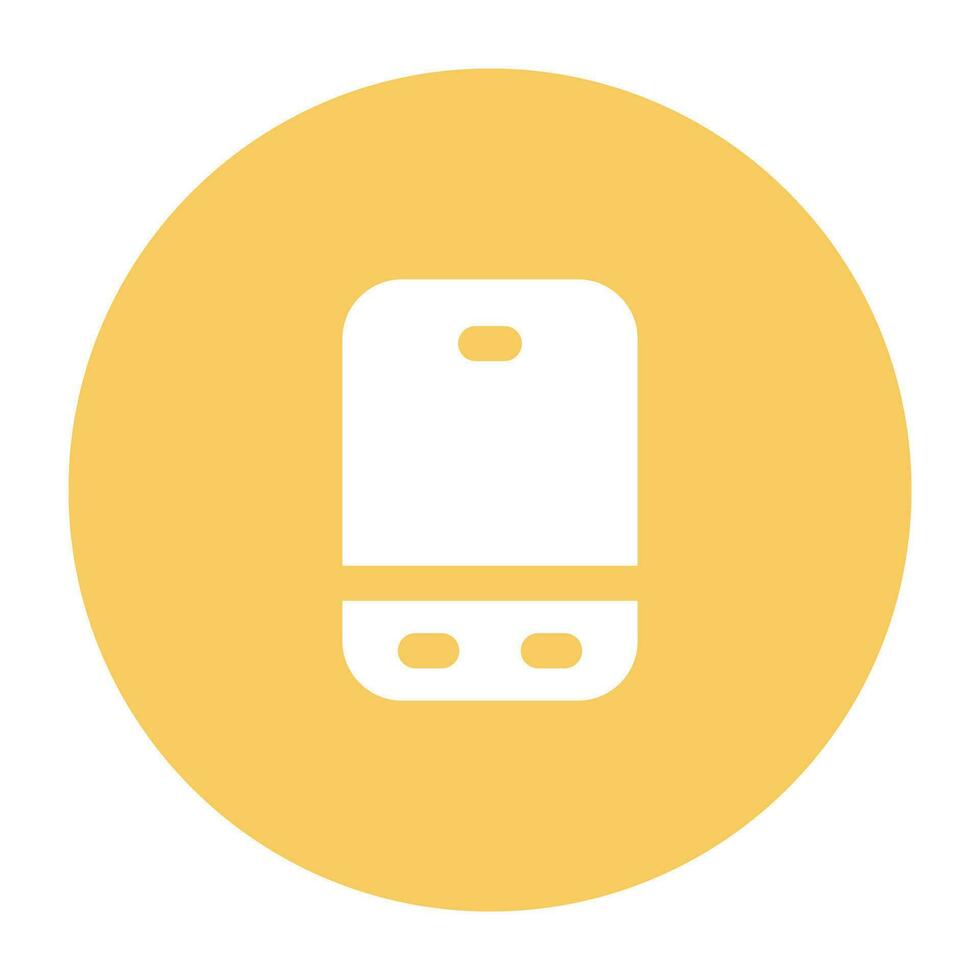 Electronic Machines Flat Icon vector