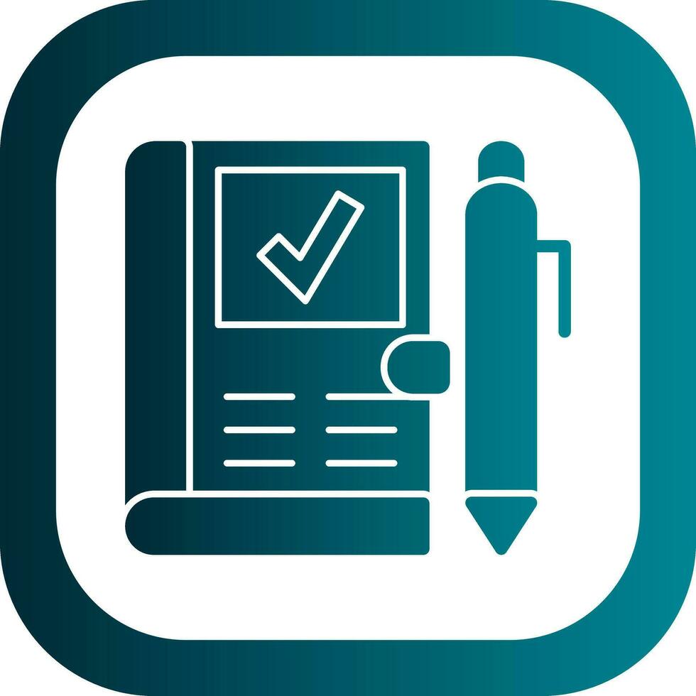 Checklist Vector Icon Design
