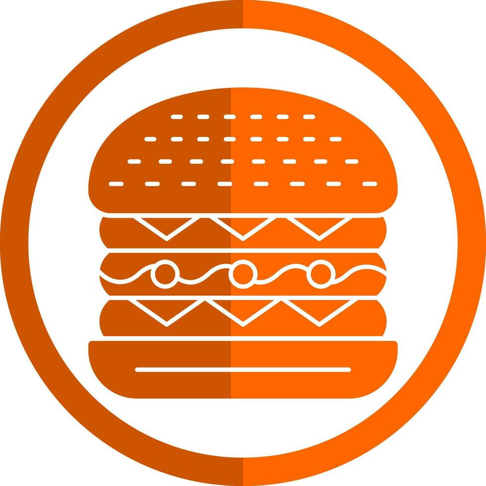 Cesar Burger Vector Icon Design