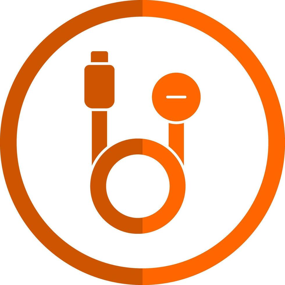Remove cable Vector Icon Design