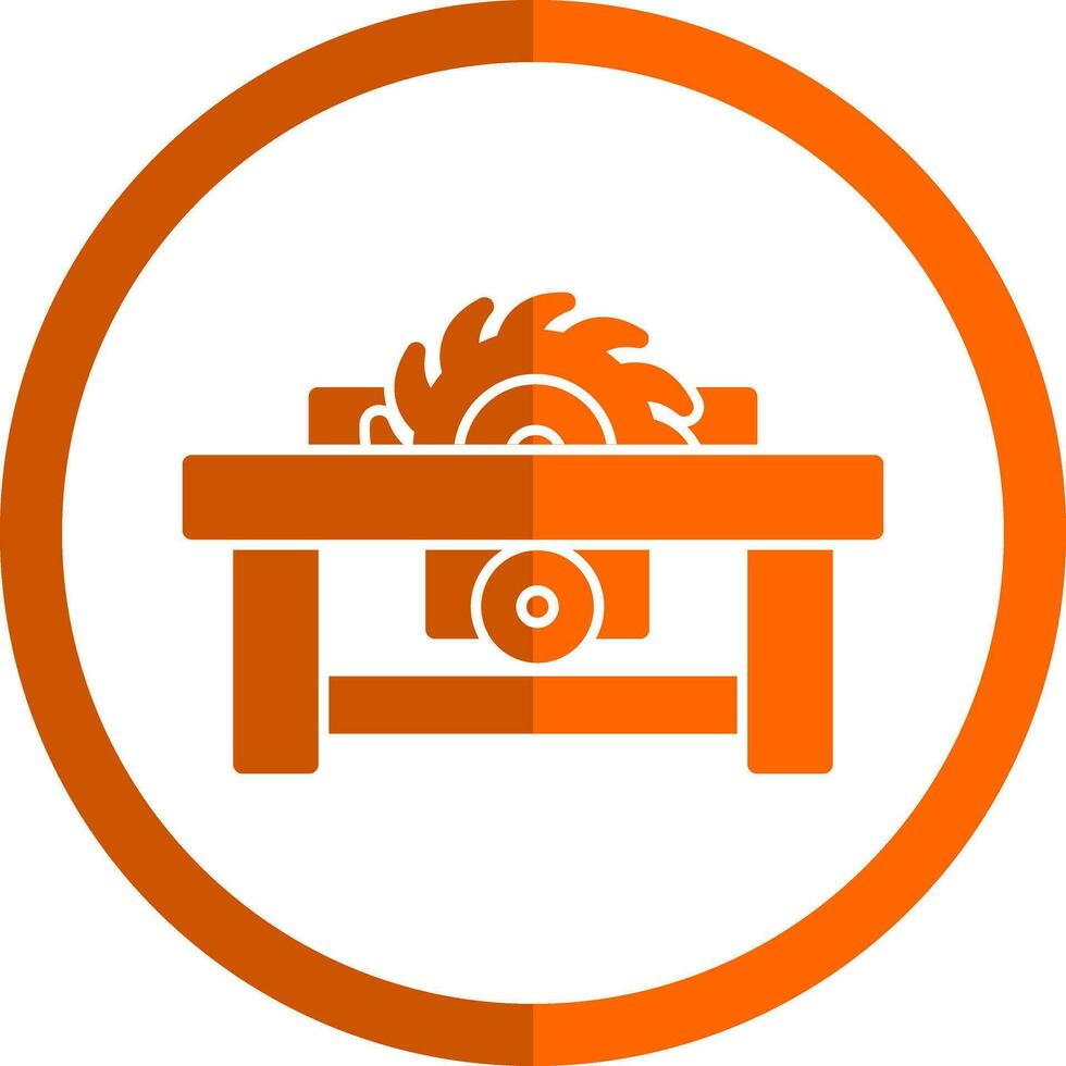 Table saw Vector Icon Design