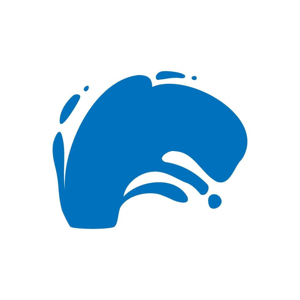 Water drops icon vector. Water illustration sign. Spray symbol. Ocean logo. Sea mark. vector