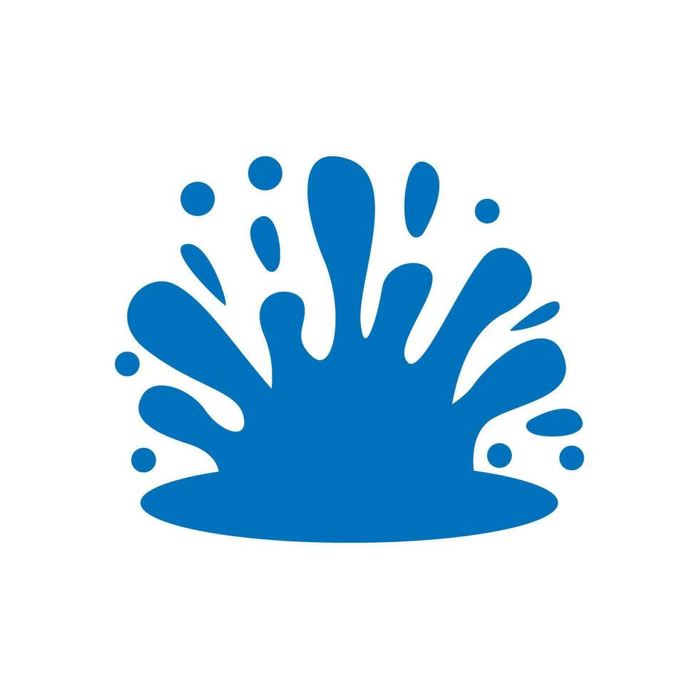 Water drops icon vector. Water illustration sign. Spray symbol. Ocean logo. Sea mark. vector
