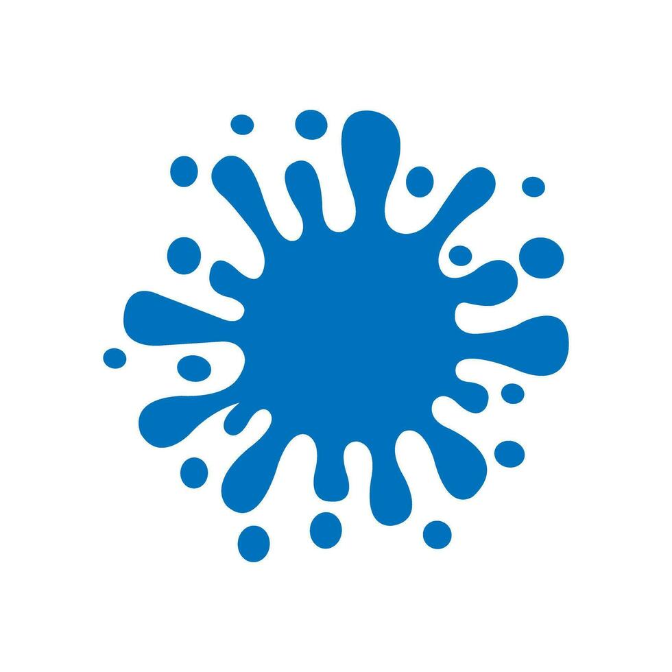 Water drops icon vector. Water illustration sign. Spray symbol. Ocean logo. Sea mark. vector