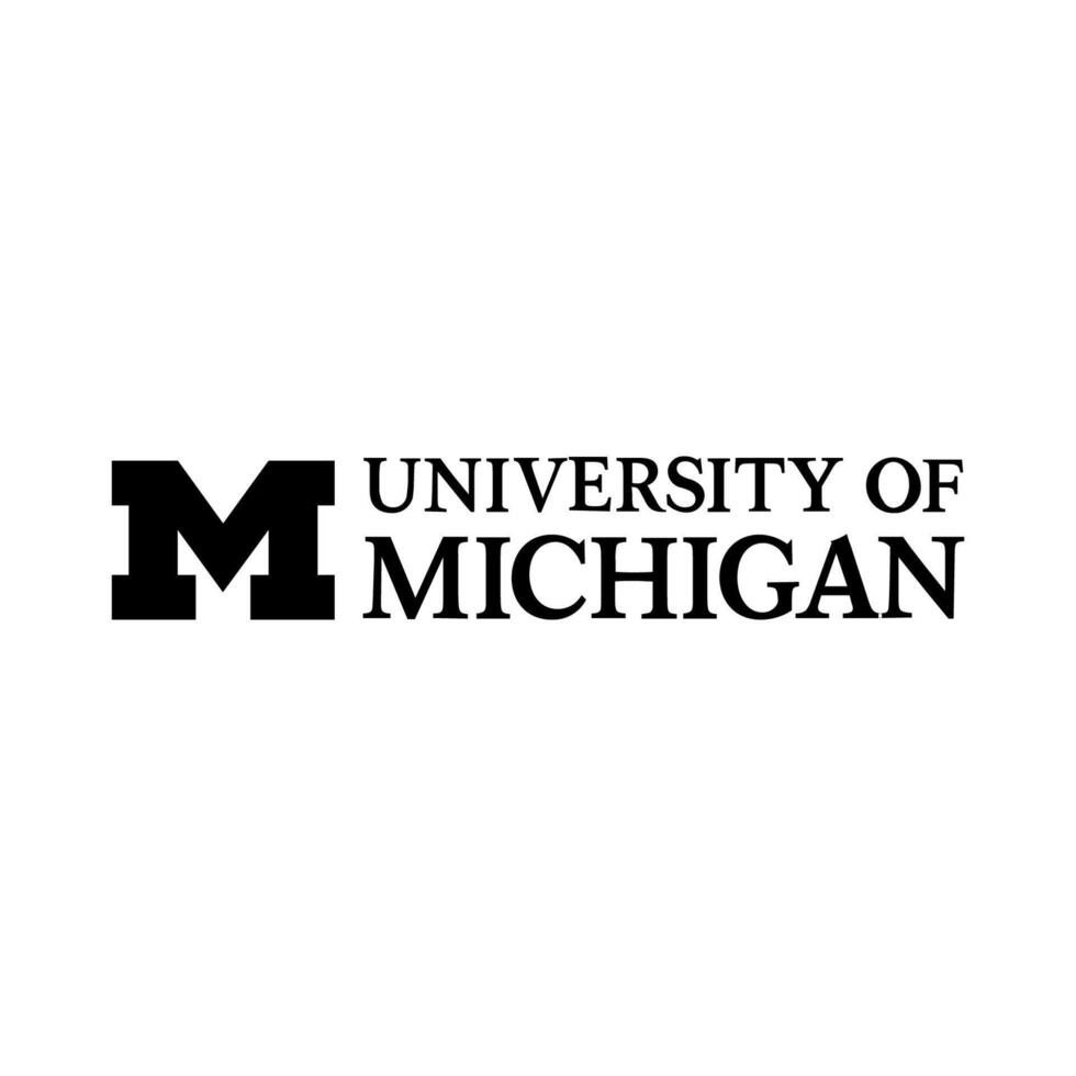 University of michigan logo vector 30924749 Vector Art at Vecteezy