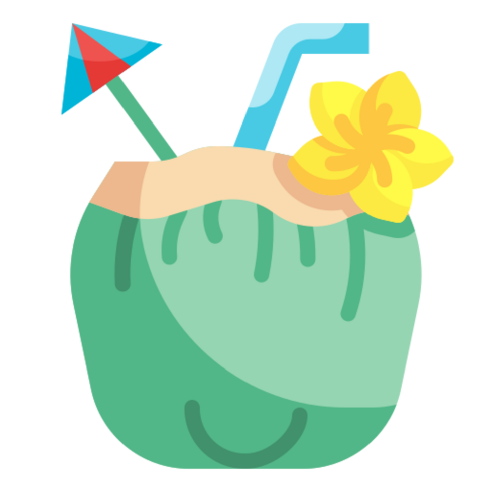 coconut icon design png