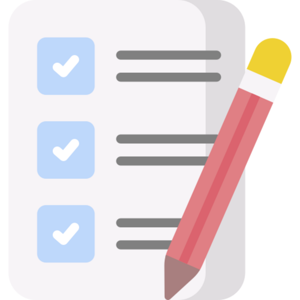 checklist icon design png