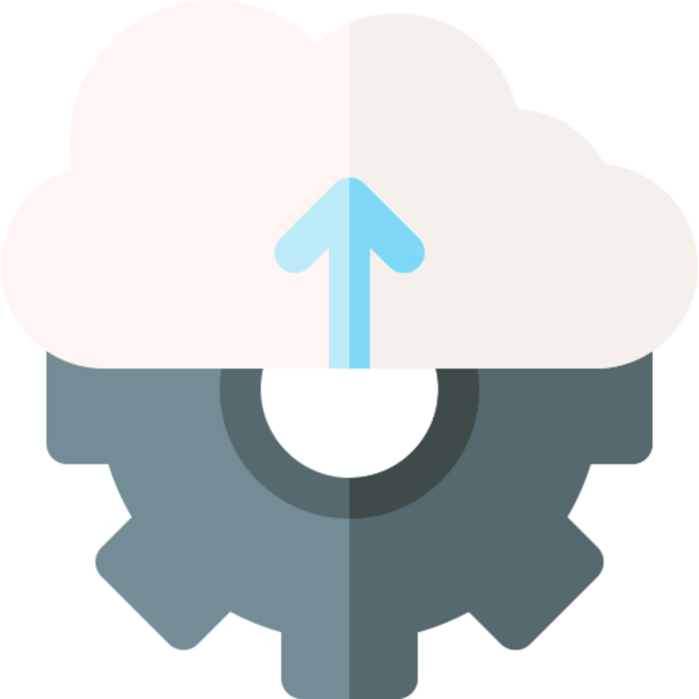 cloud uploading icon design png