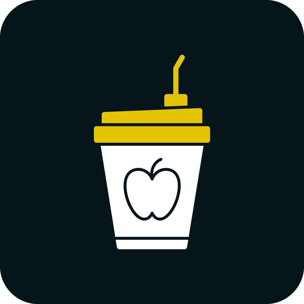 Fruit Smoothie Vector Icon Design